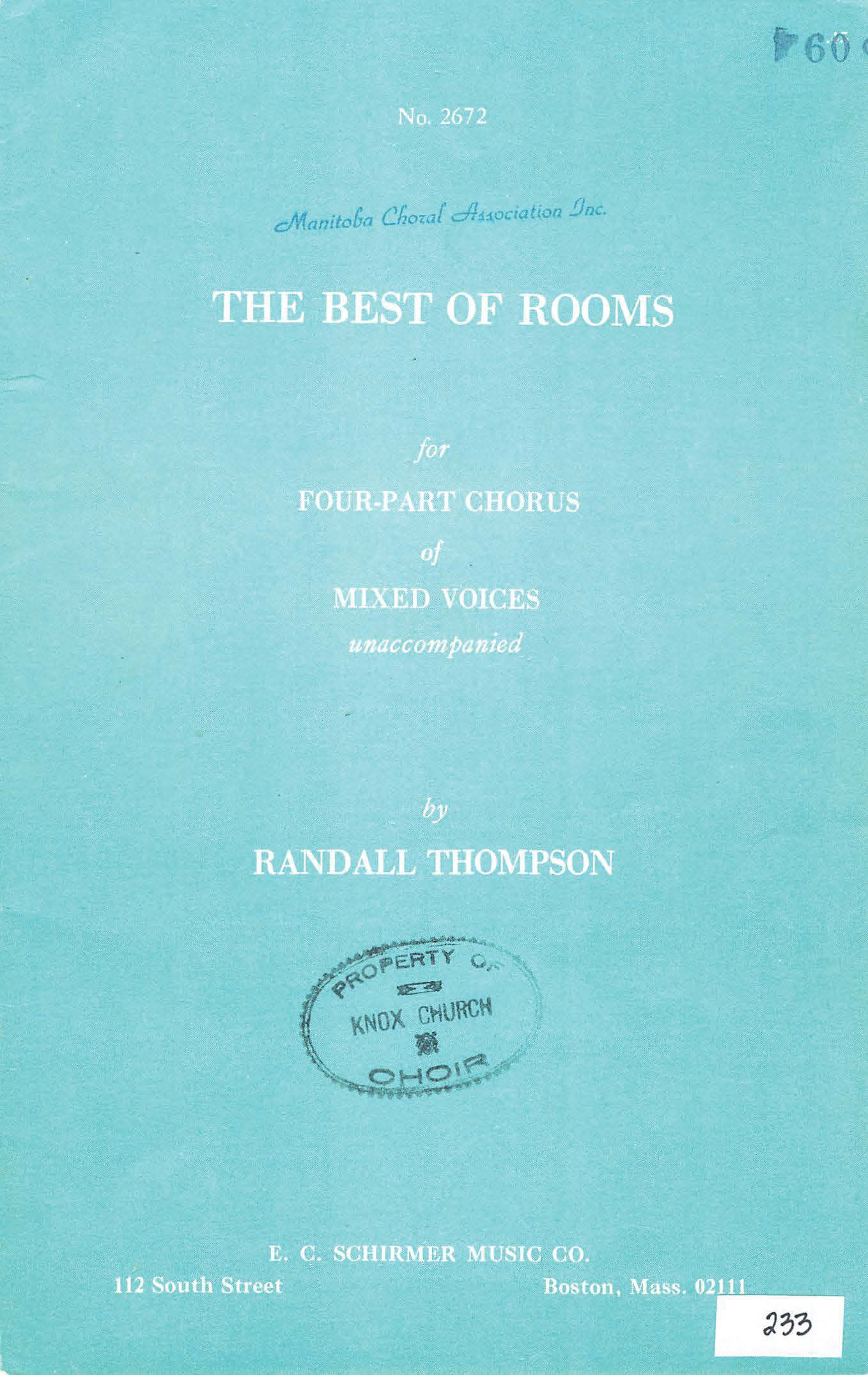The Best of Rooms