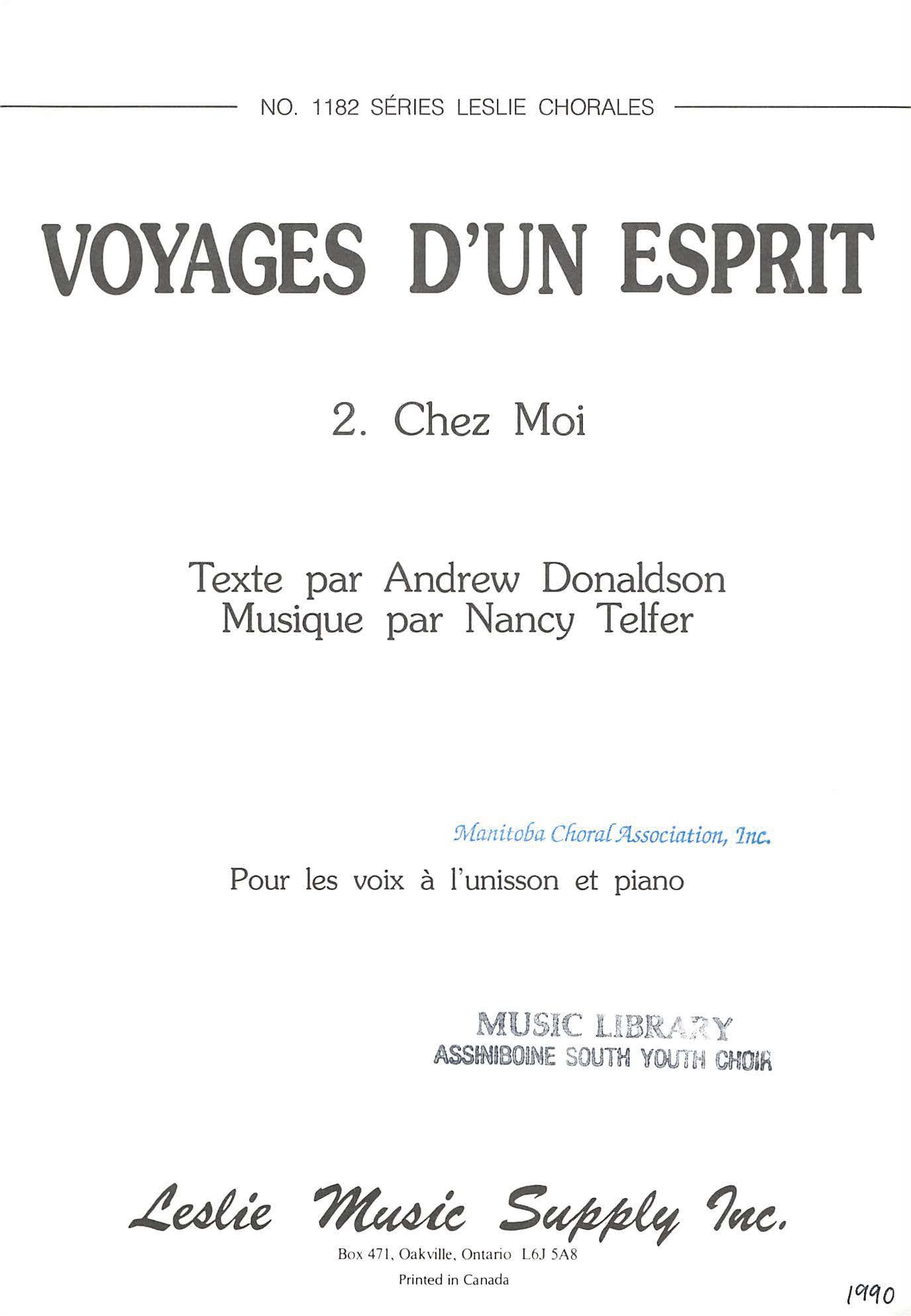 Voyages d'un Esprit