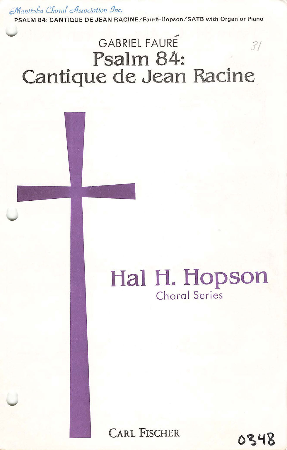 Psalm 84 - Cantique de Jean Racine