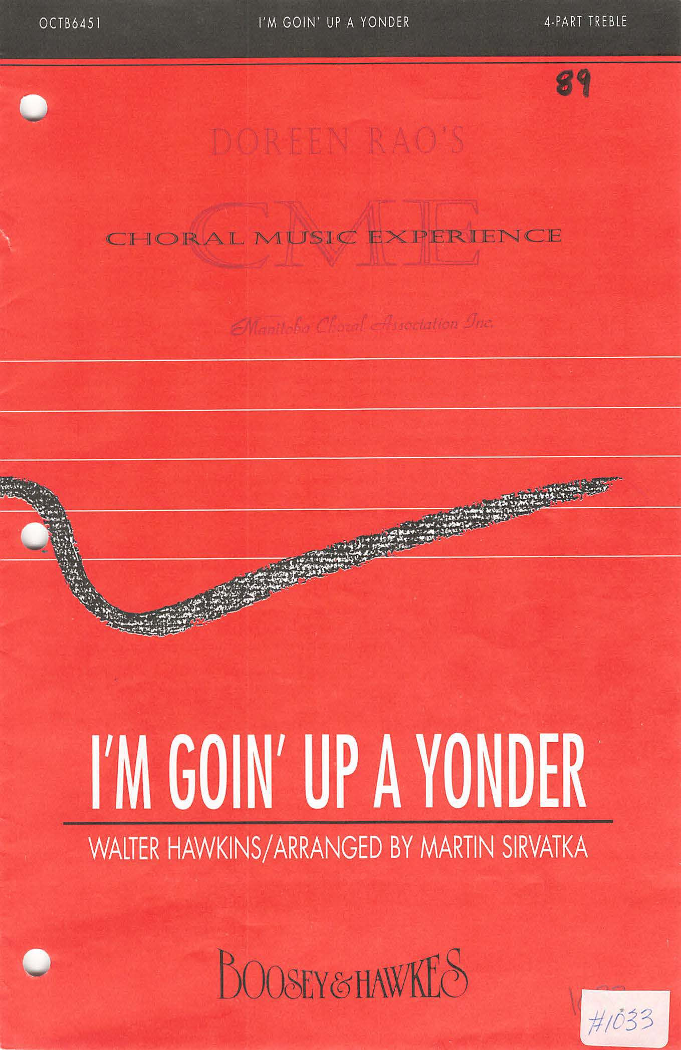 I'm Goin' Up A Yonder