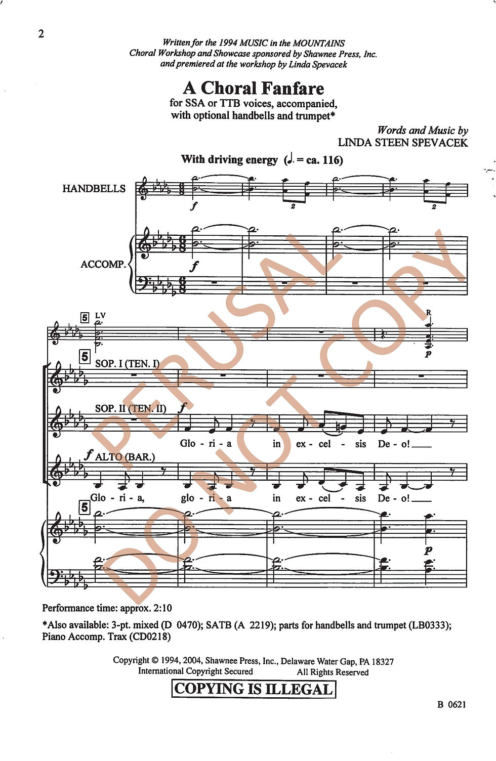 Thumbnail: A Choral Fanfare