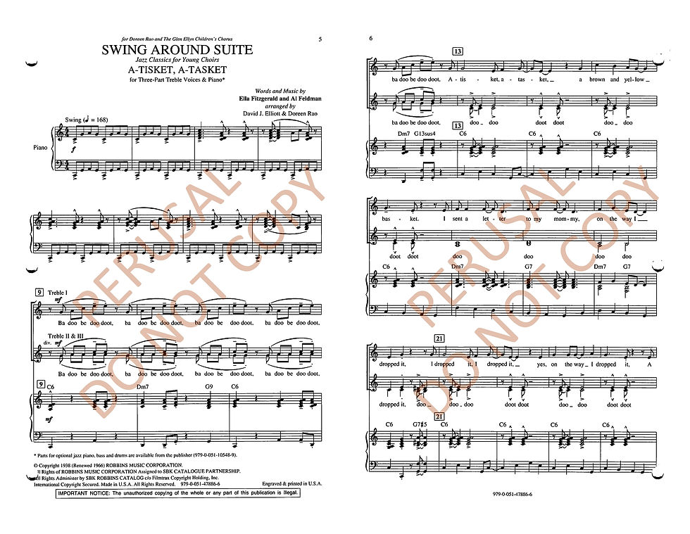 Thumbnail: Swing Around Suite (A-Tisket, A-Tasket)
