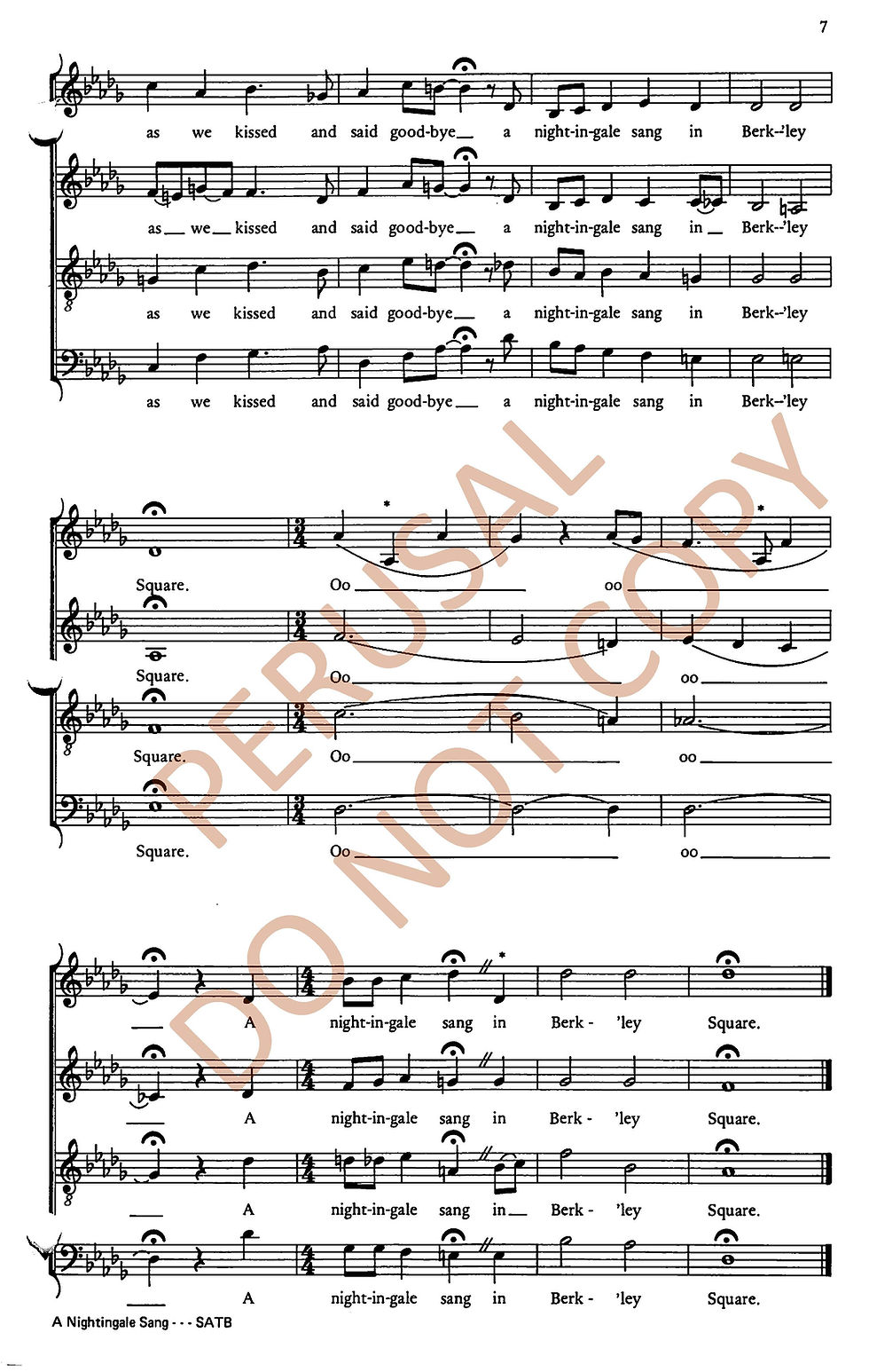 Thumbnail: A Nightingale Sang In Berkeley Square