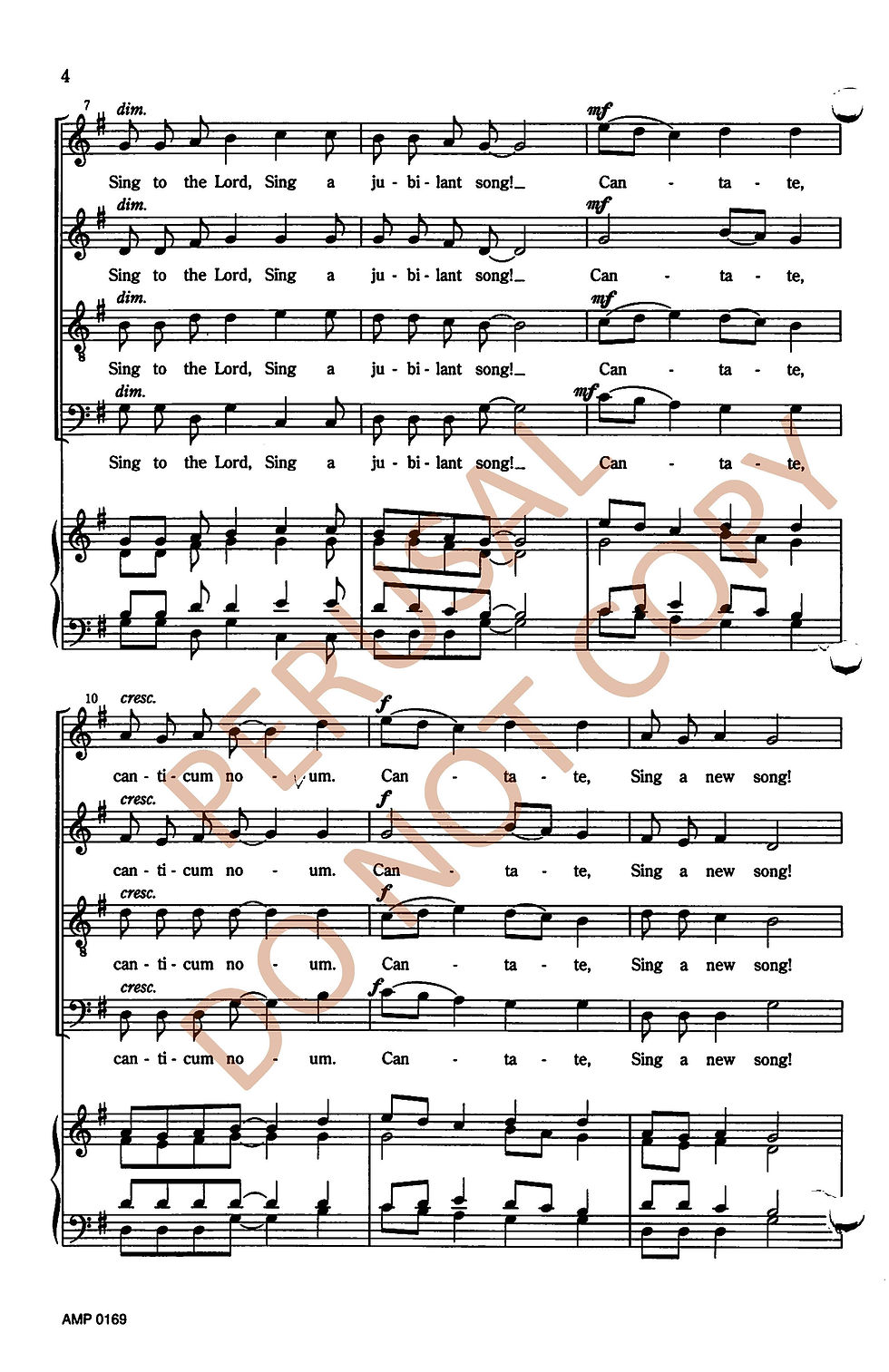 Thumbnail: Cantate Sing to the Lord