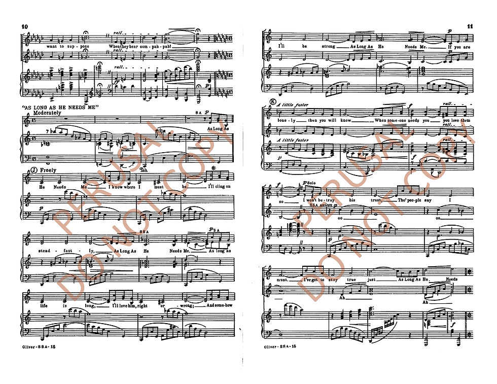 Thumbnail: Oliver! (Choral Selections from Oliver)