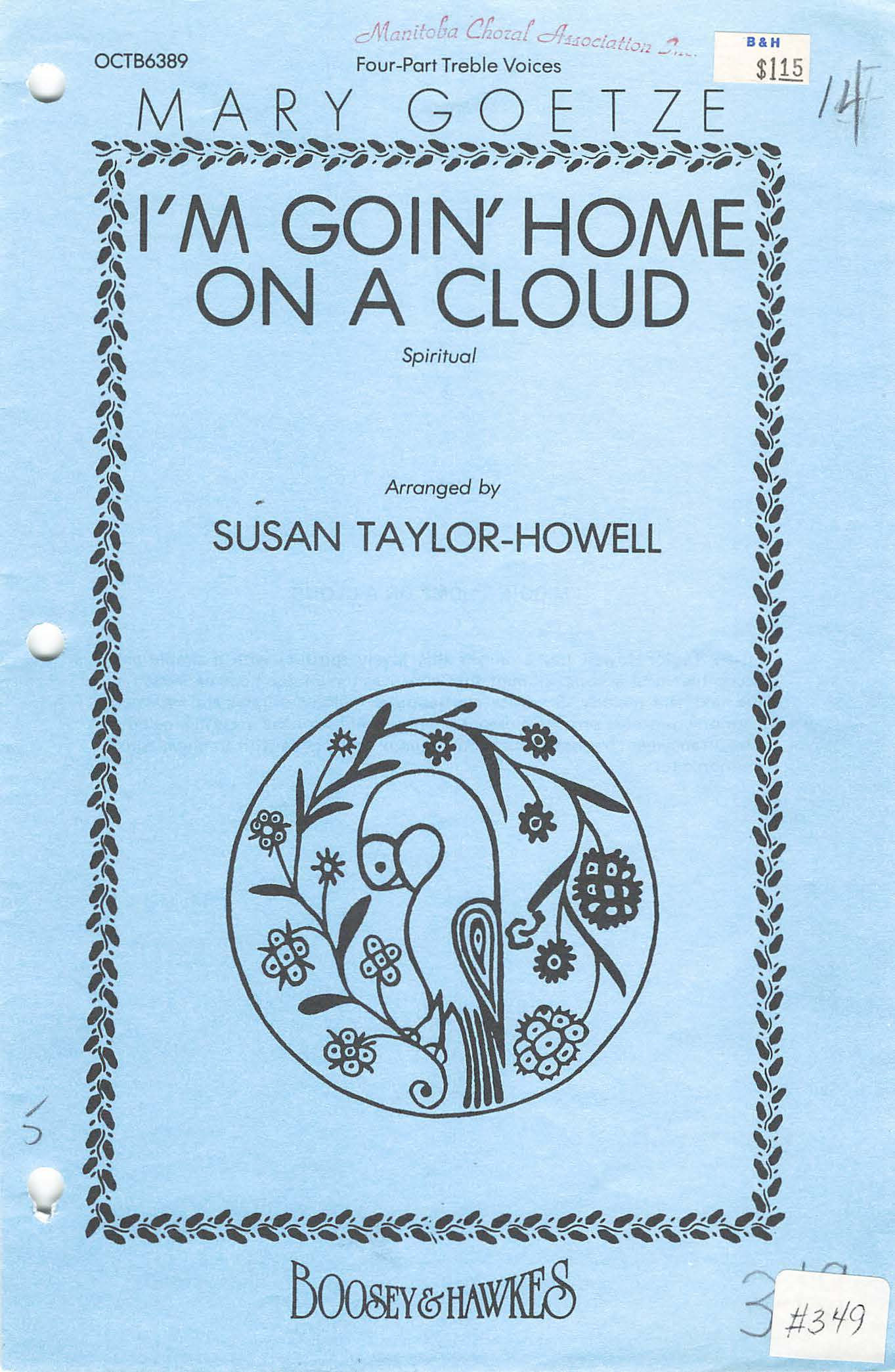 I'm Goin' Home on a Cloud