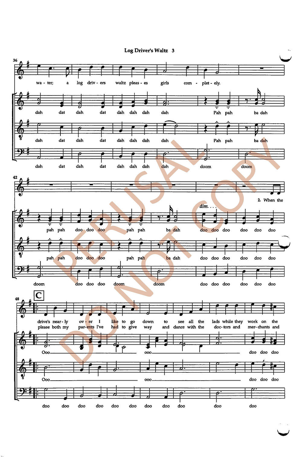 Thumbnail: The Log Driver's Waltz