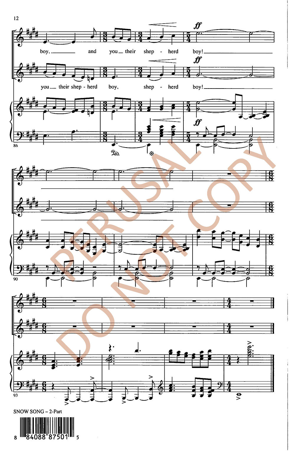 Thumbnail: Snow Song