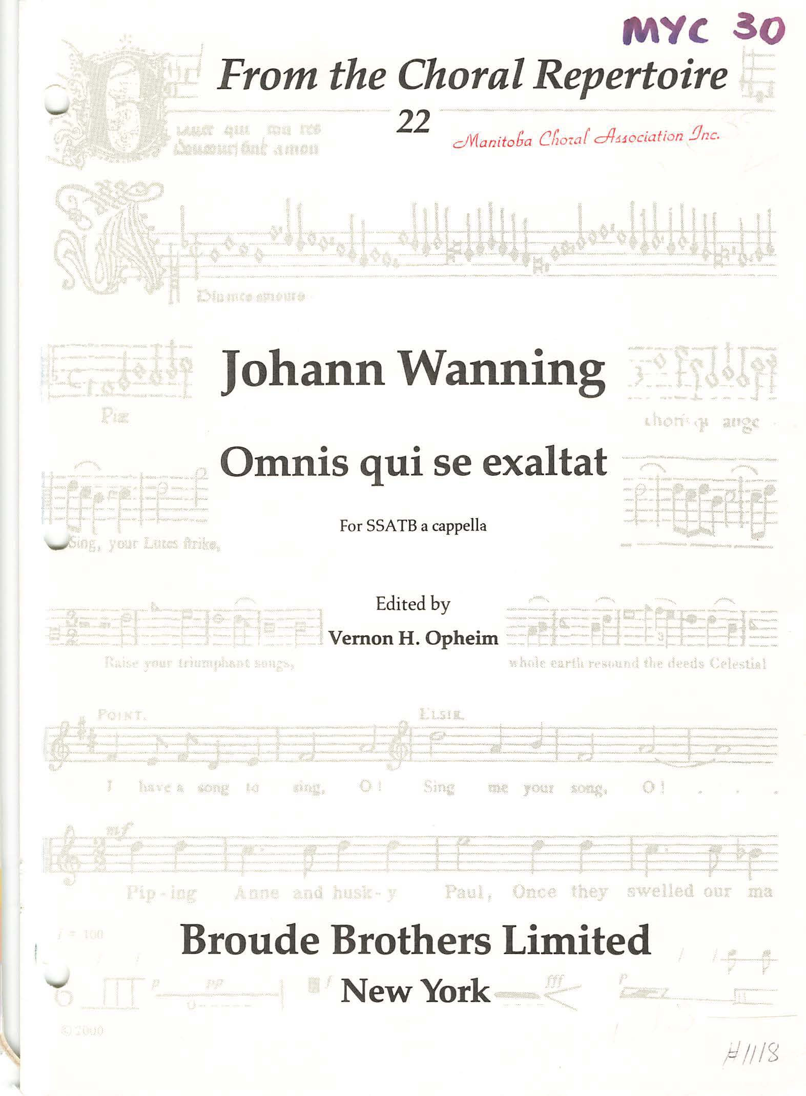 Omnis Qui Se Exaltat (All Who Would Be Exalted)