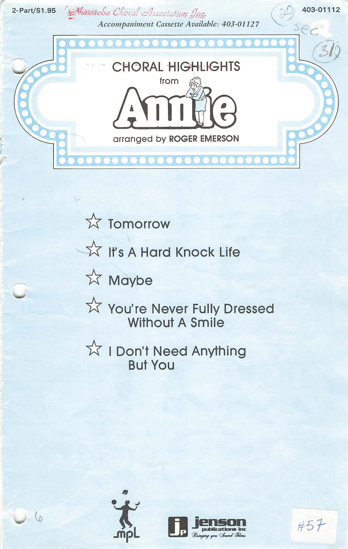 Annie - Choral Highlights