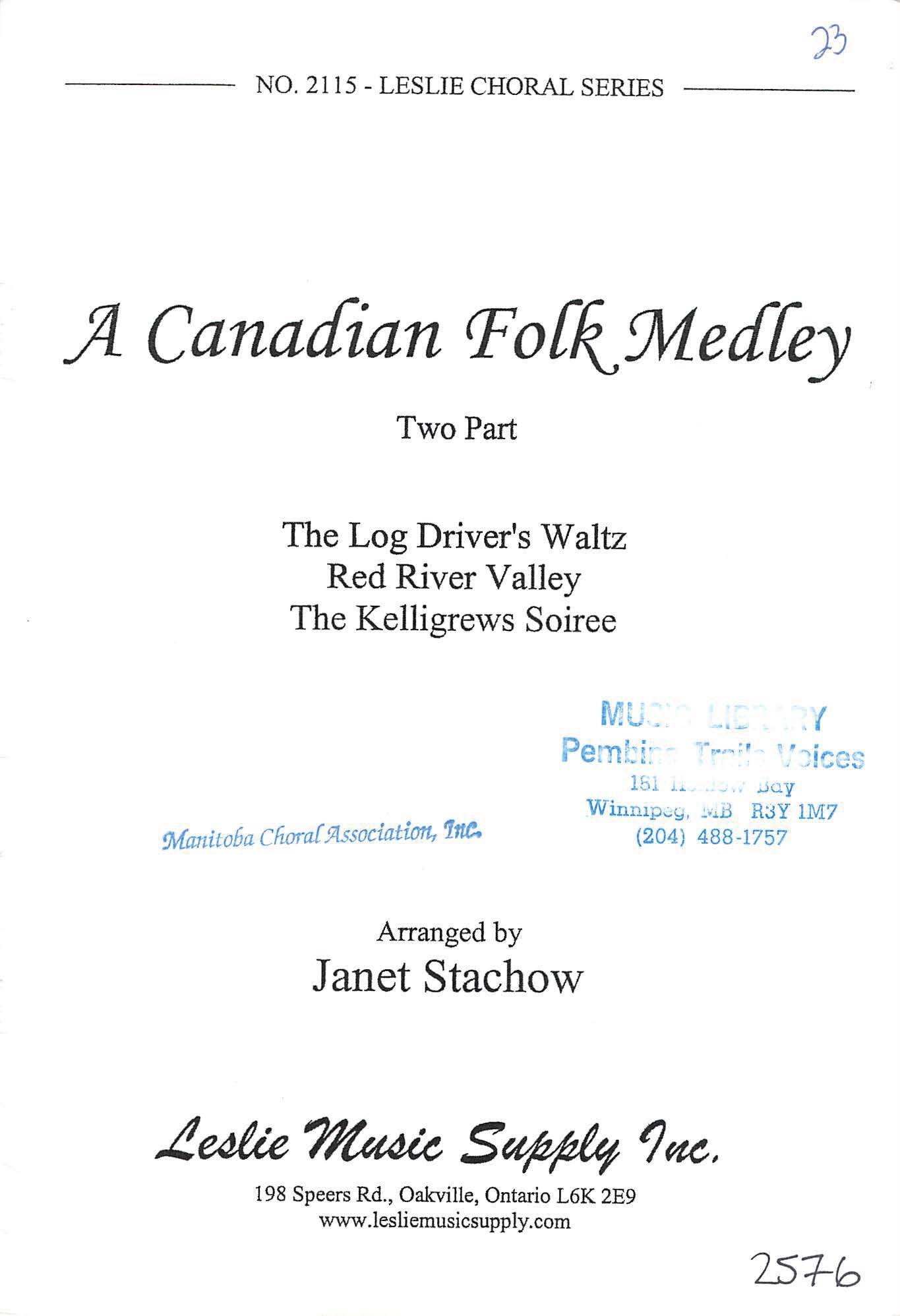A Canadian Folk Melody