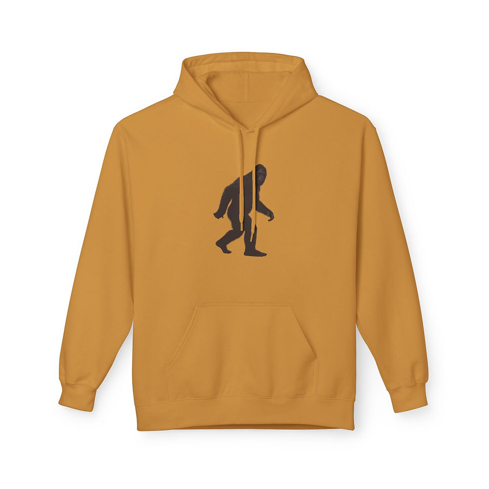 Thumbnail: Bigfoot Hoodie — 'Squatch Out! For Bigfoot' Graphic Pullover