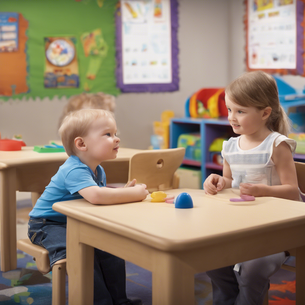 Toddlers Learning with Flashcards