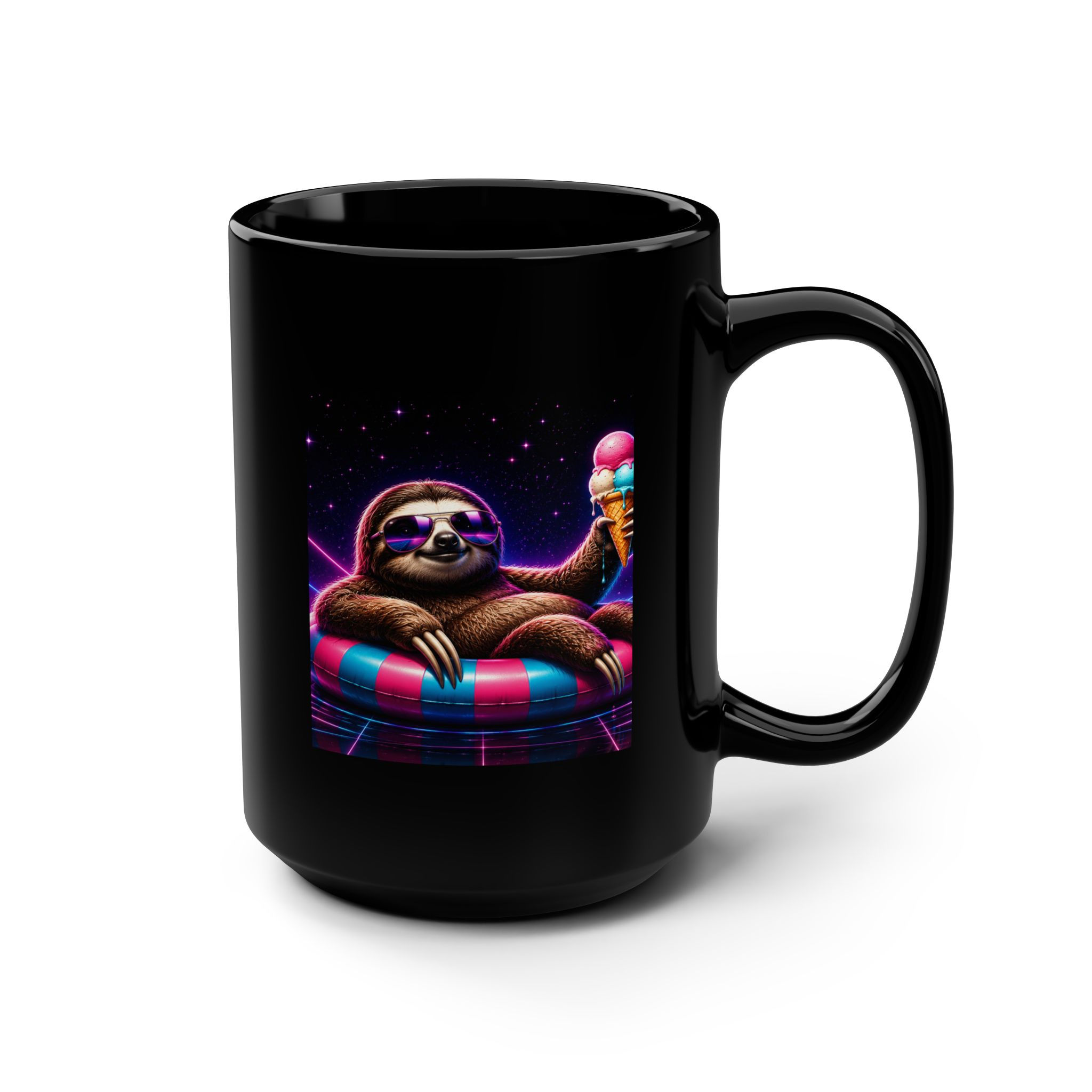 Sloth Ice Cream Mug