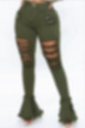 Thumbnail: HOT-GIRL FLARE PANTS