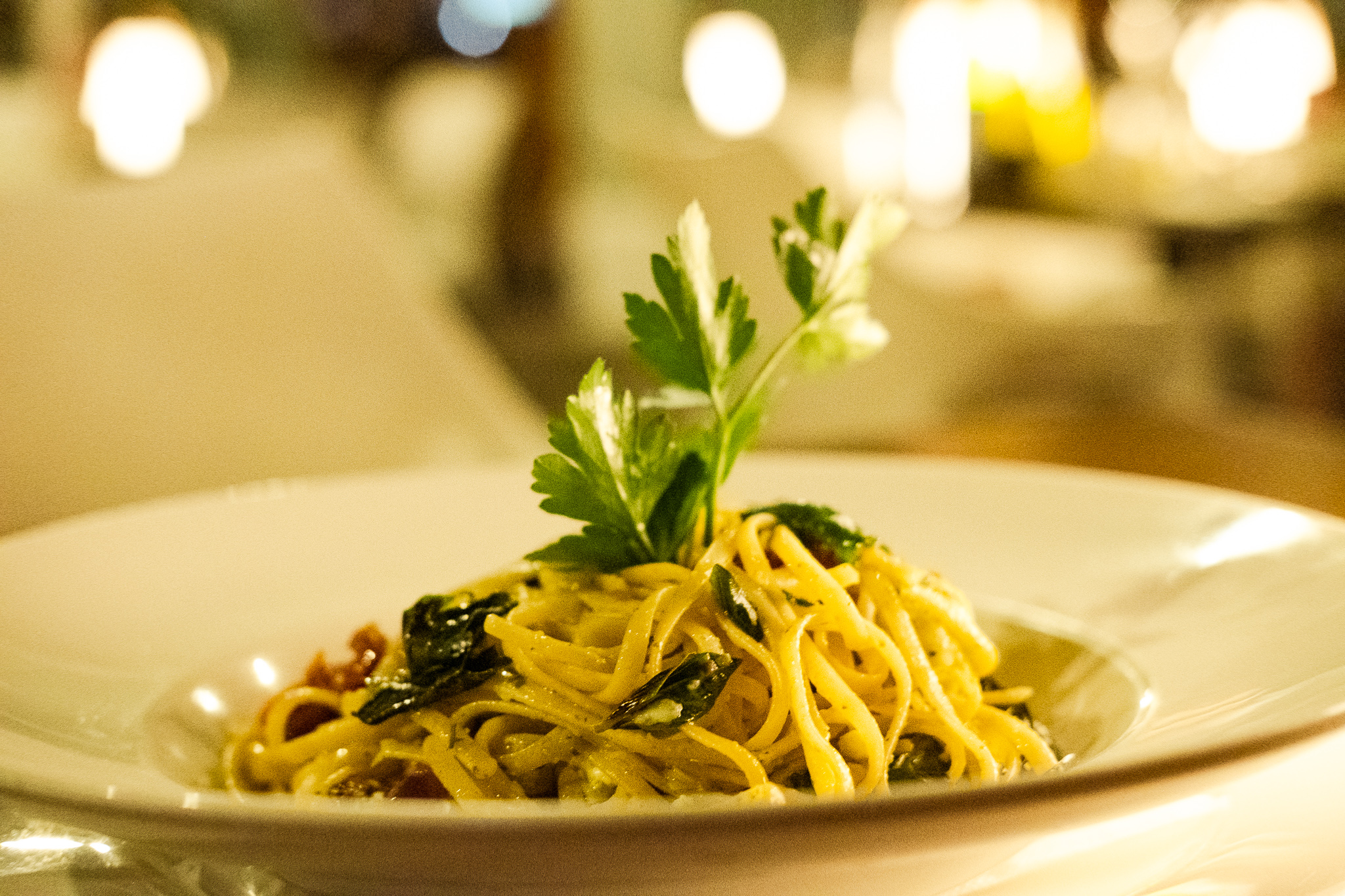 Arranged Food and Objects