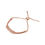 Thumbnail: Links of London Starlight 18kt Rose Gold Vermeil & Sapphire Crown Bracelet