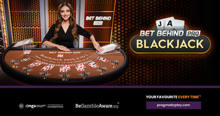 Pragmatic Play通过推出Bet Behind Pro 21点,革新了经典的真人娱乐场游戏