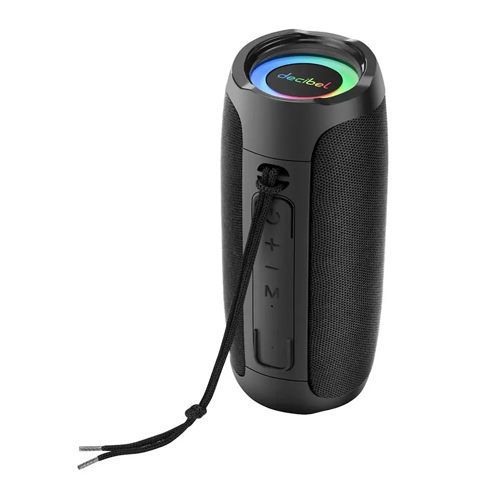 Miniatura: Parlante bluetooth Decibel Thunder 30W, IPX5, Radio FM/entrada Aux./MicroSD