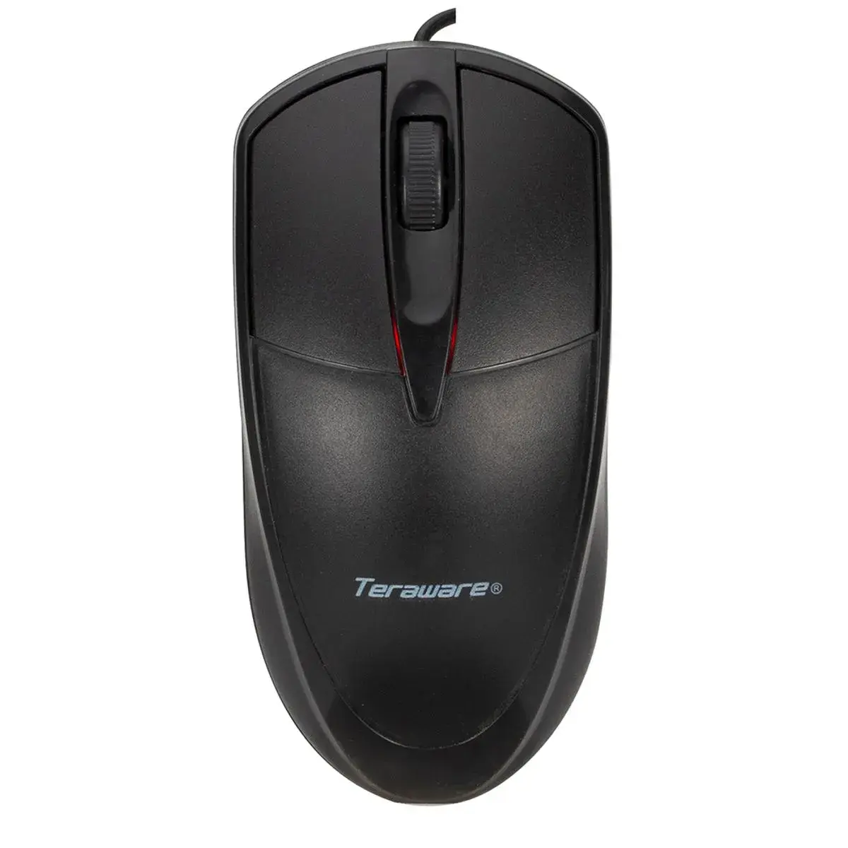 Mouse alámbrico Teraware MO-048 1000 dpi, 3 botones, negro