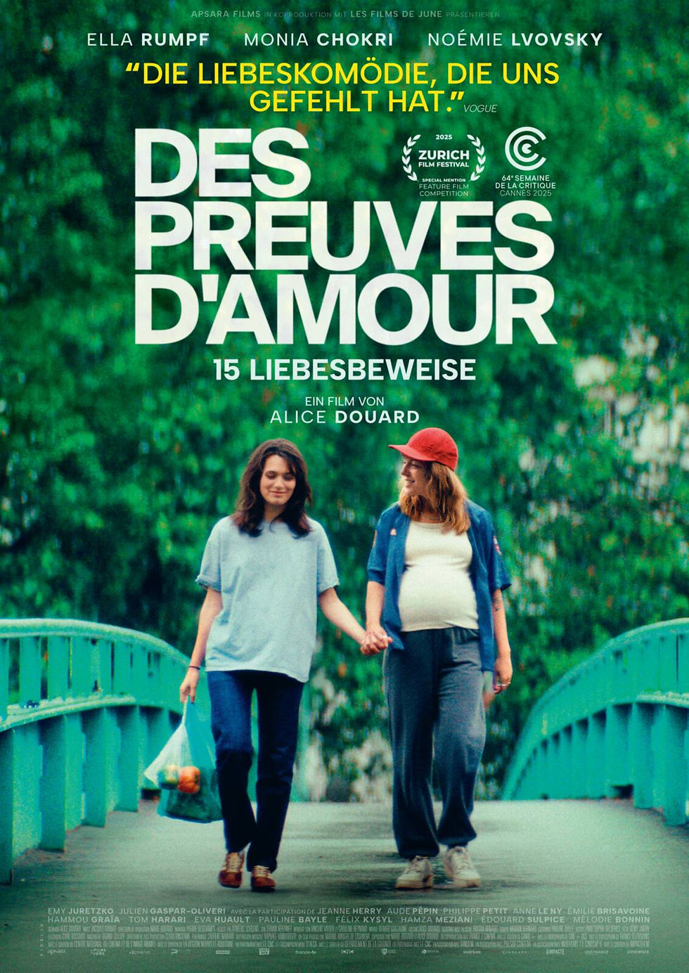 Des preuves d'amour (15 Liebesbeweise)