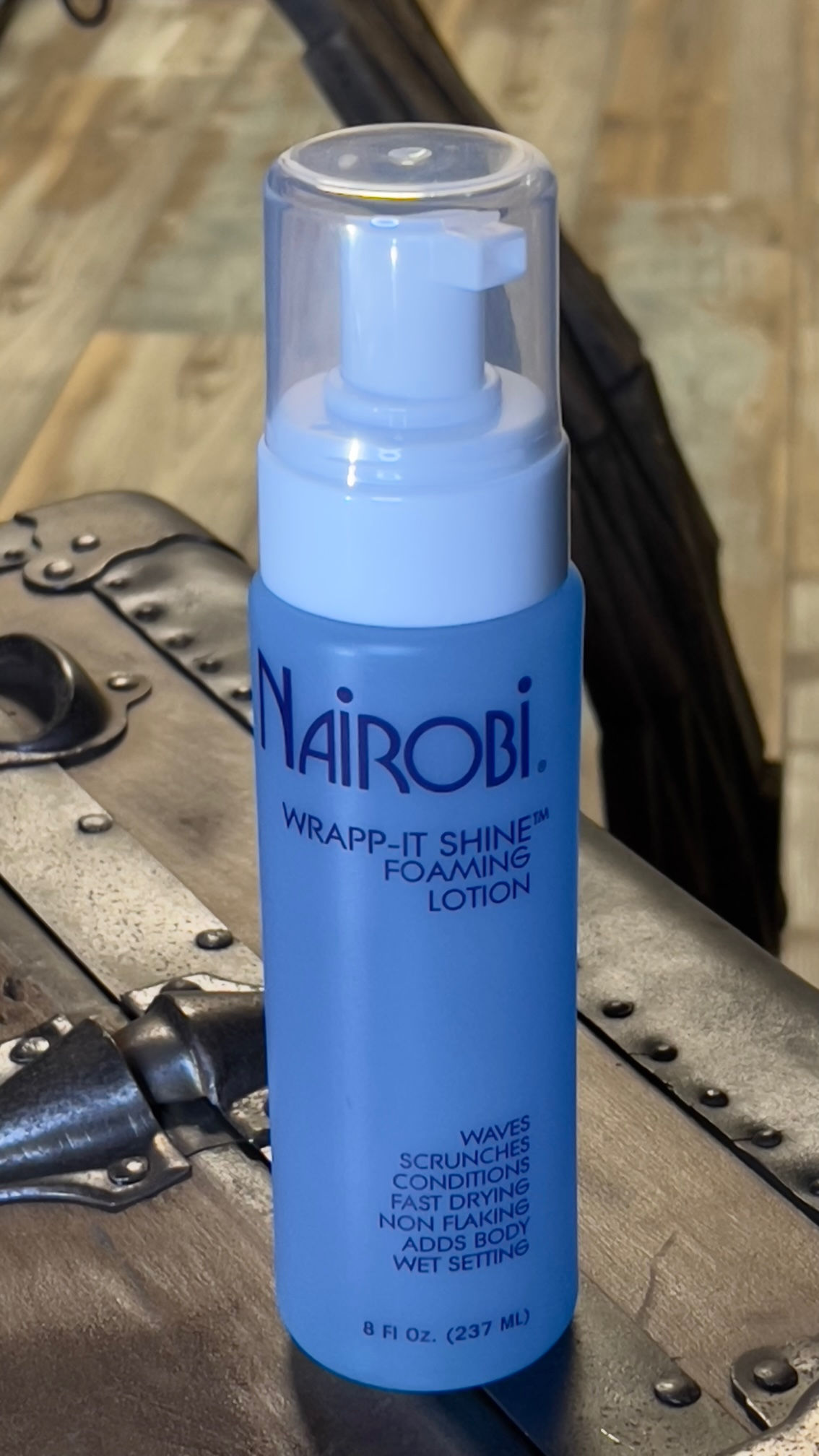 Nairobi Wrapp in Shine Foaming Lotion