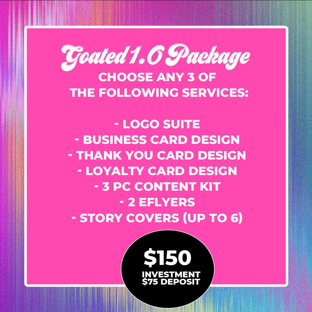 Goated 1.0 Package