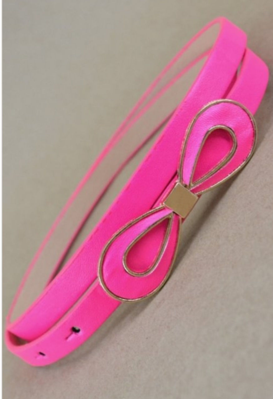 Thumbnail: NEON COLOR BOW BUCKLE