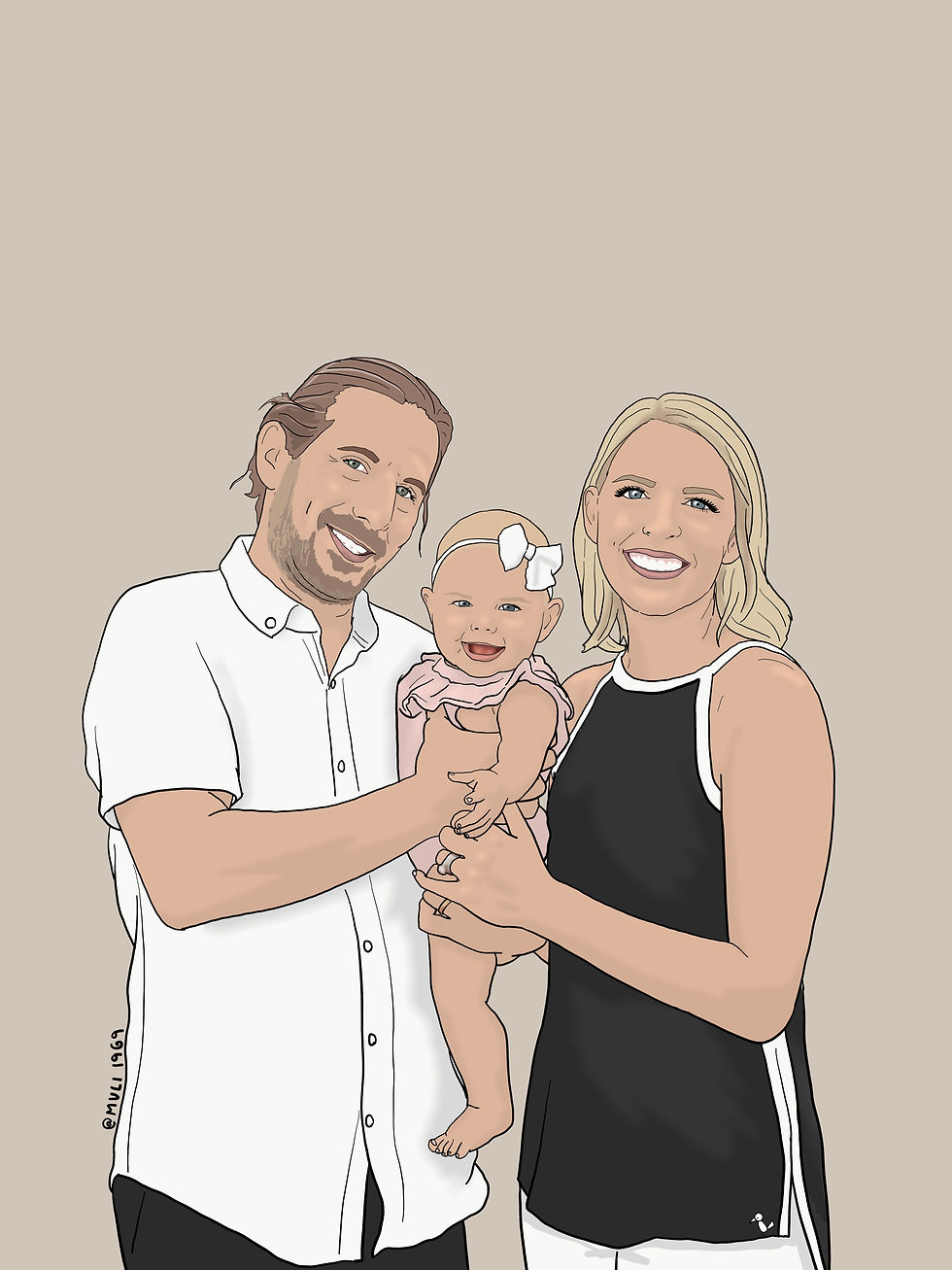 תמונה ממוזערת: איור דיגיטלי 3 דמויות | קובץ בלבד