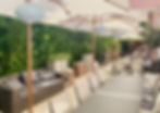 Sommerterasse an der Worble in Ittigen bei Bern