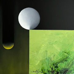 Daniel Azuara, Luna en abismo, 2022, mixta sobre tela, 50 x 50 cm.jpeg