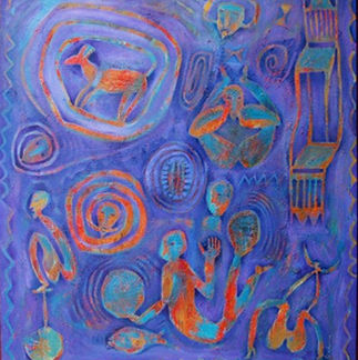 Víctor Chaca, La ruleta, 2001, óleo sobre tela, 140 x 130 cm.JPG