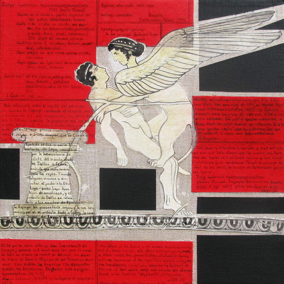 Marco Arce, Esfinge I, 2014, óleo sobre lino, 30 x 30 cm..jpg