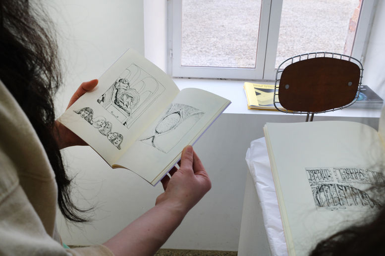 Exposition Maëlle Ledauphin, Piacé Le Radieux, 2025.