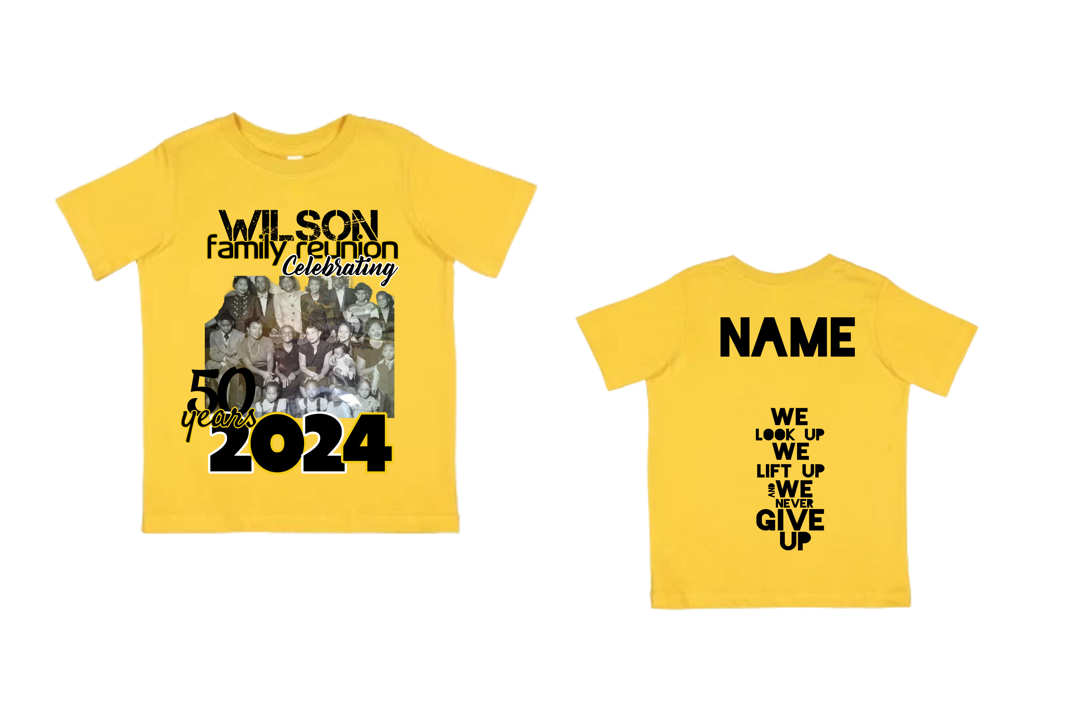 Wilson 50 Year Reunion Toddler Shirt