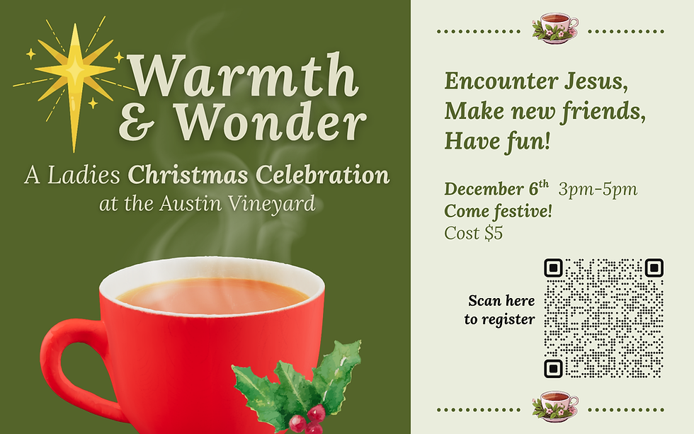 Warmth & Wonder: Ladies Christmas Celebration