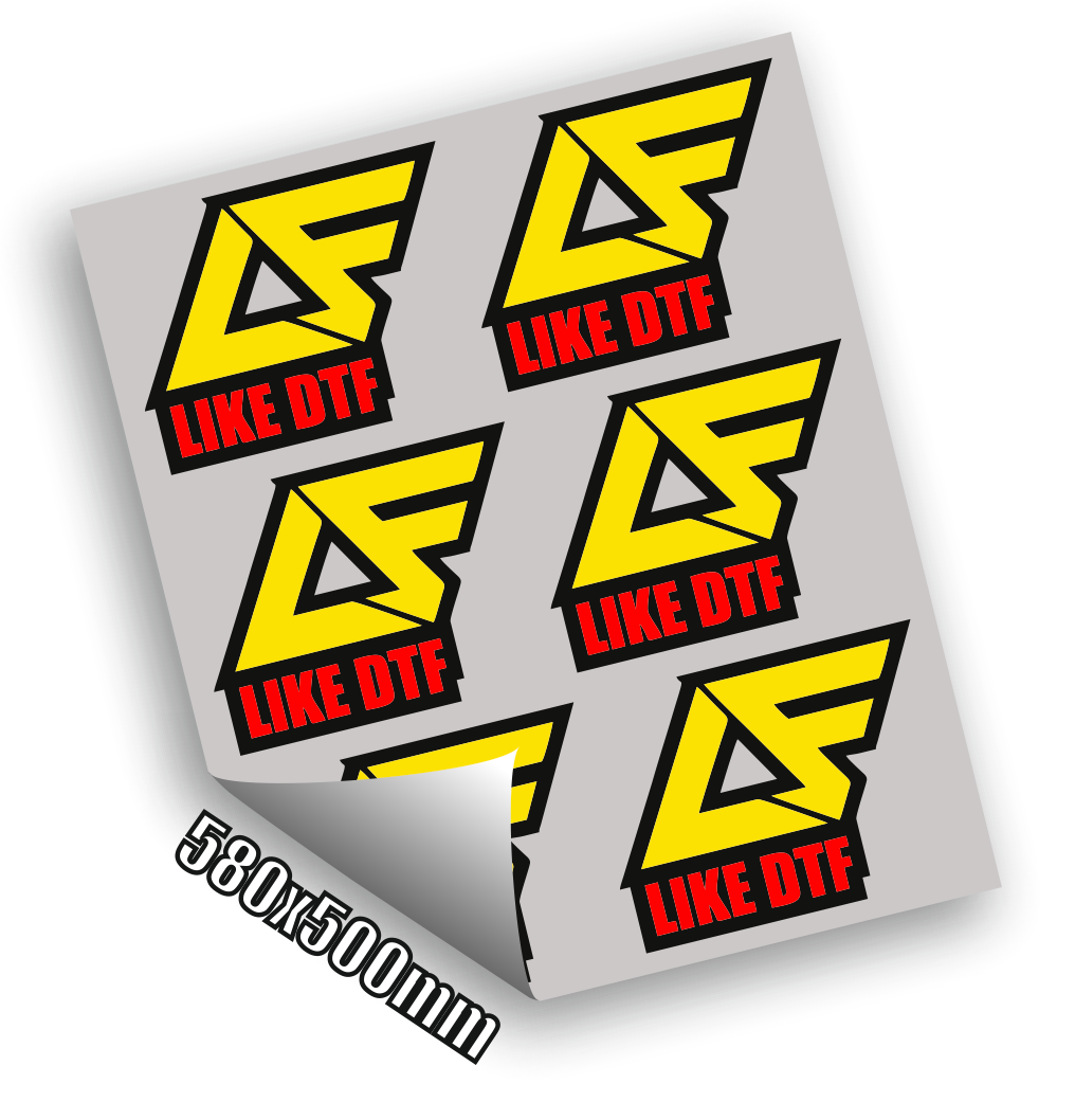 580x500mm DTF-Transferdruck