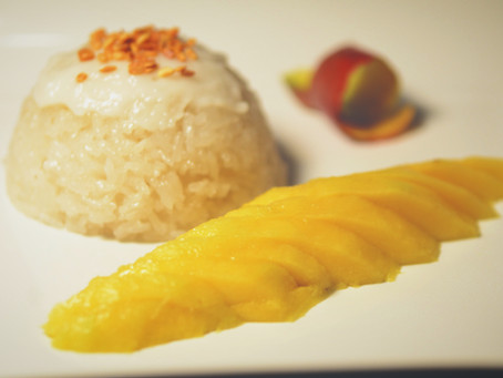 Dulce Tailandia, Dulce arroz con mango