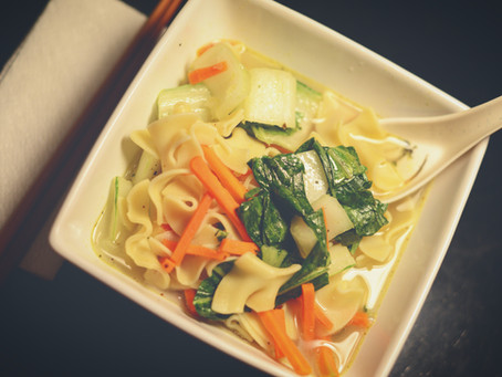 Asia-inspired Chicken Soup