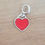 Miniatura: Berloque coração Tiffany