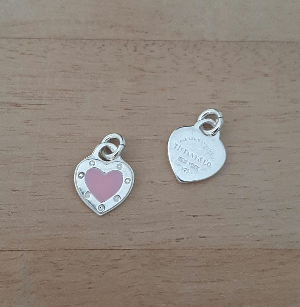 Miniatura: Pingente coração Tiffany...