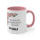 Thumbnail: Greatest Mom Accent Coffee Mug, 11oz