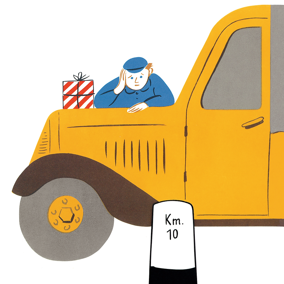 Miniatura: El hombre del camión