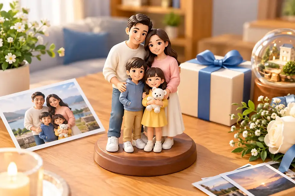 Custom 3D Sculpture: Preserving Meaningful Moments as Lasting Companionship and Blessings