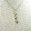 Thumbnail: Golden Citrine + Sterling Silver Long Honeycomb Pendant Necklace Yellow Bee Bees