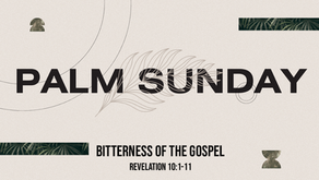 Bitterness of the Gospel