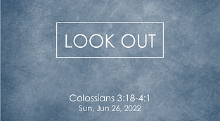 Colossians Sermon Series