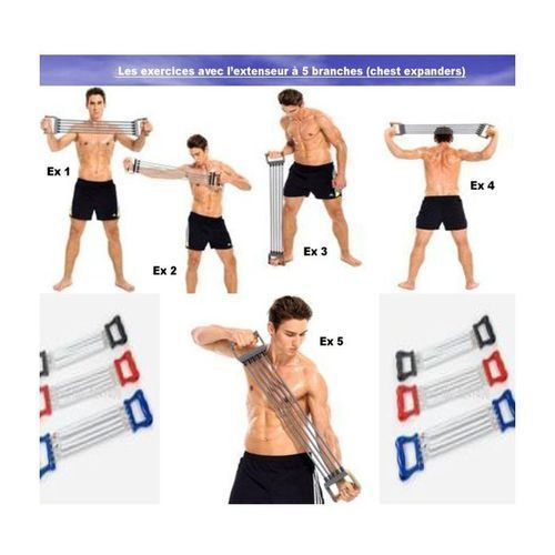 Miniatura: TA265 Extensor de musculação e condicionamento físico