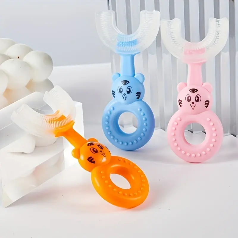 Thumbnail: U-shaped children's toothbrush