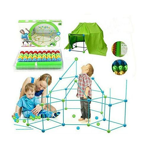 Conjunto de tenda de construção infantil de 87 peças rwt-265
